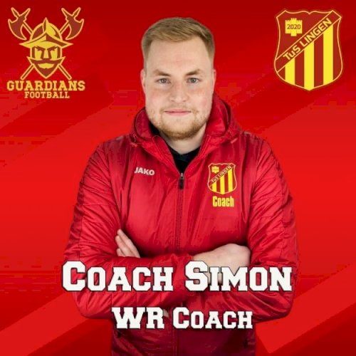 „Wide Receivers“ Coach Simon