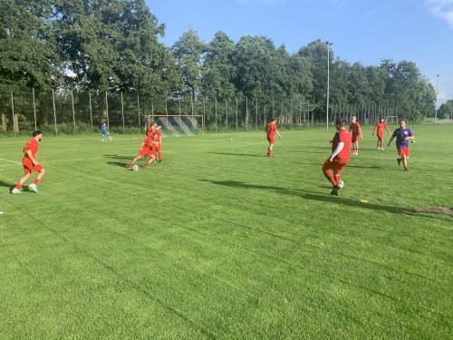 Erste Testspiel der Ersten